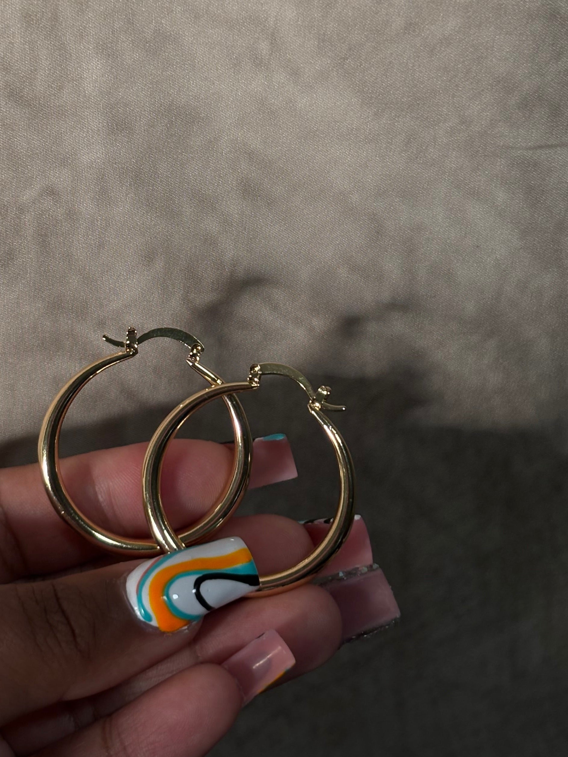 30mm Gold Hoops